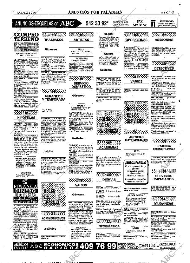 ABC MADRID 03-02-1996 página 101