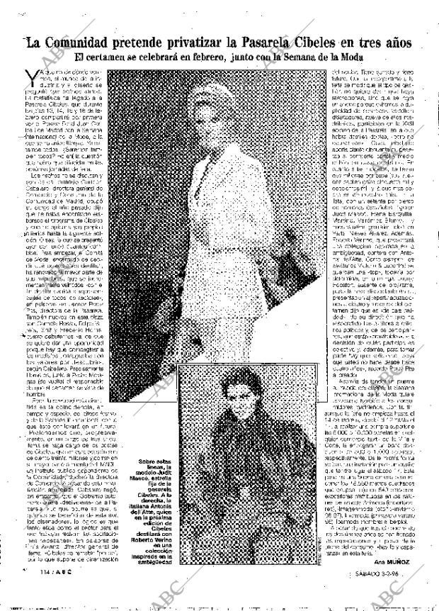 ABC MADRID 03-02-1996 página 114