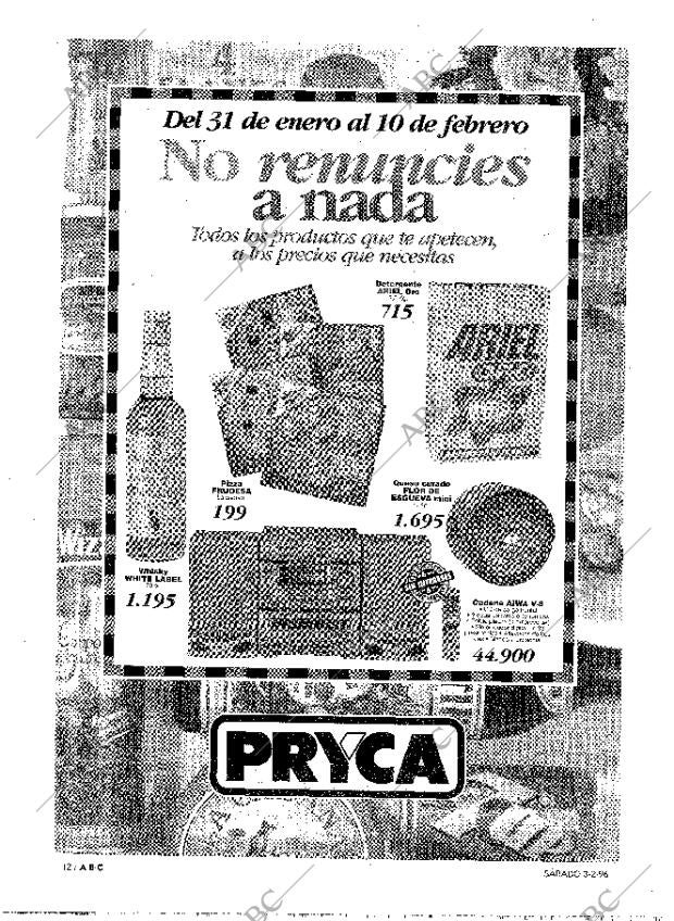 ABC MADRID 03-02-1996 página 12