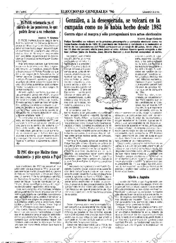 ABC MADRID 03-02-1996 página 20