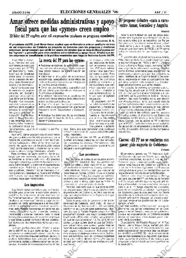 ABC MADRID 03-02-1996 página 21