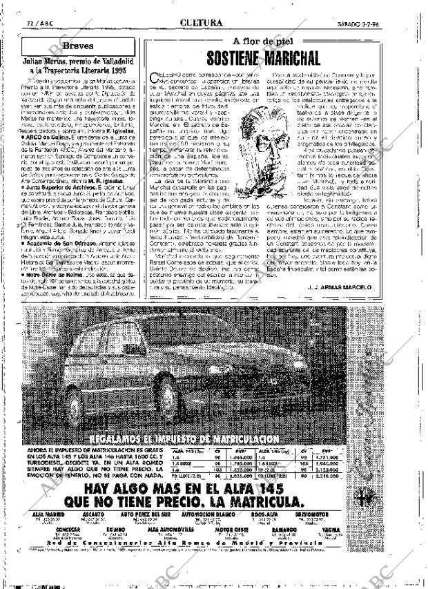 ABC MADRID 03-02-1996 página 72