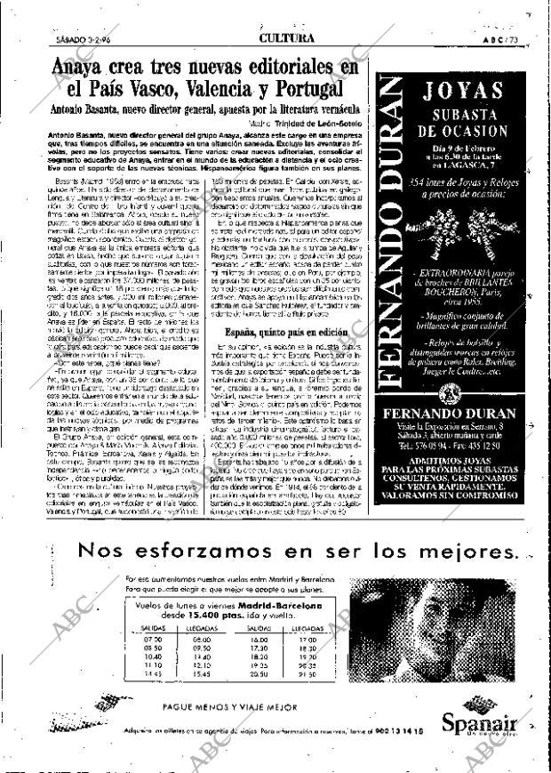 ABC MADRID 03-02-1996 página 73