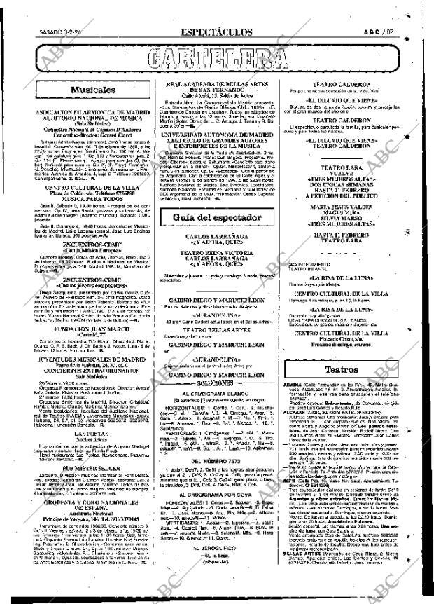 ABC MADRID 03-02-1996 página 87