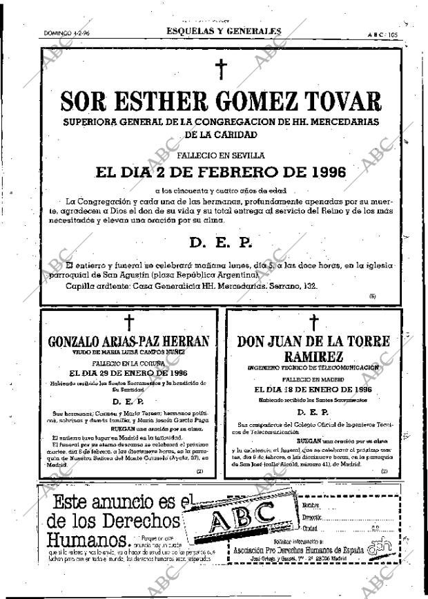 ABC MADRID 04-02-1996 página 105