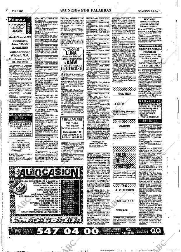 ABC MADRID 04-02-1996 página 110
