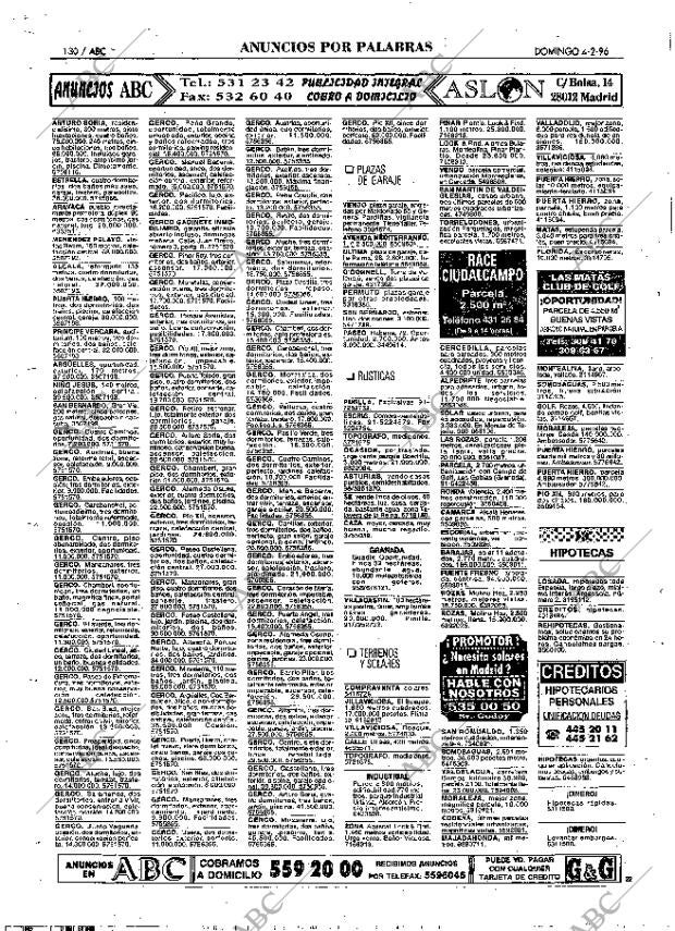 ABC MADRID 04-02-1996 página 130