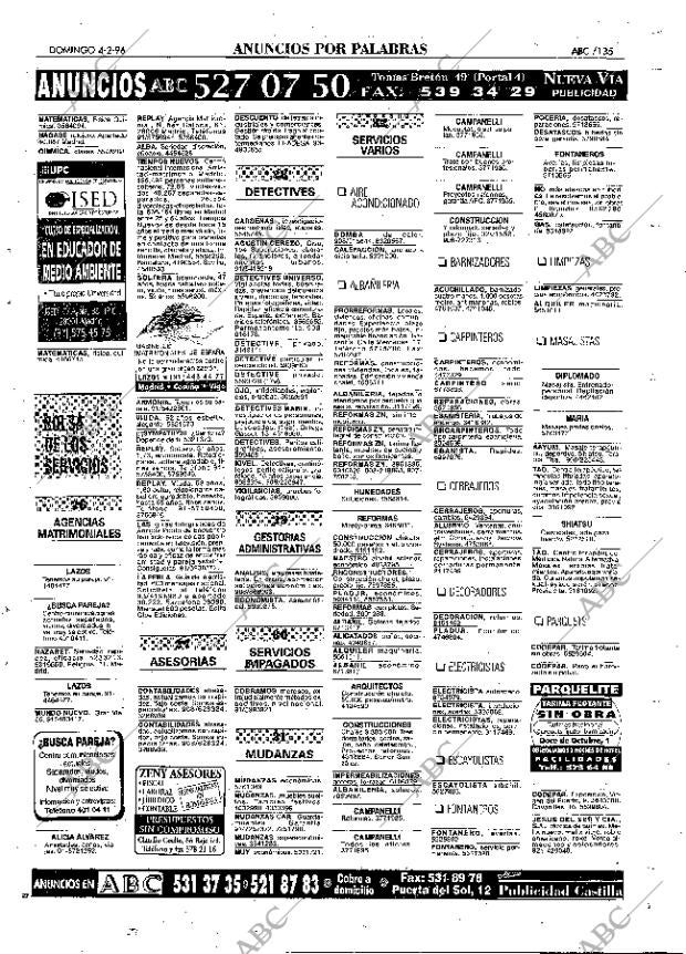 ABC MADRID 04-02-1996 página 135