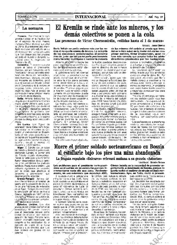 ABC MADRID 04-02-1996 página 39