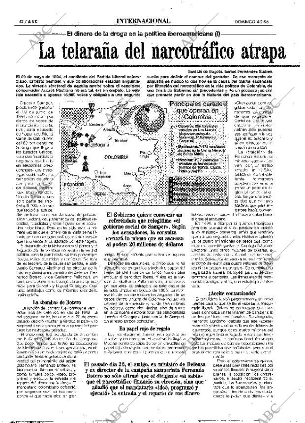 ABC MADRID 04-02-1996 página 42