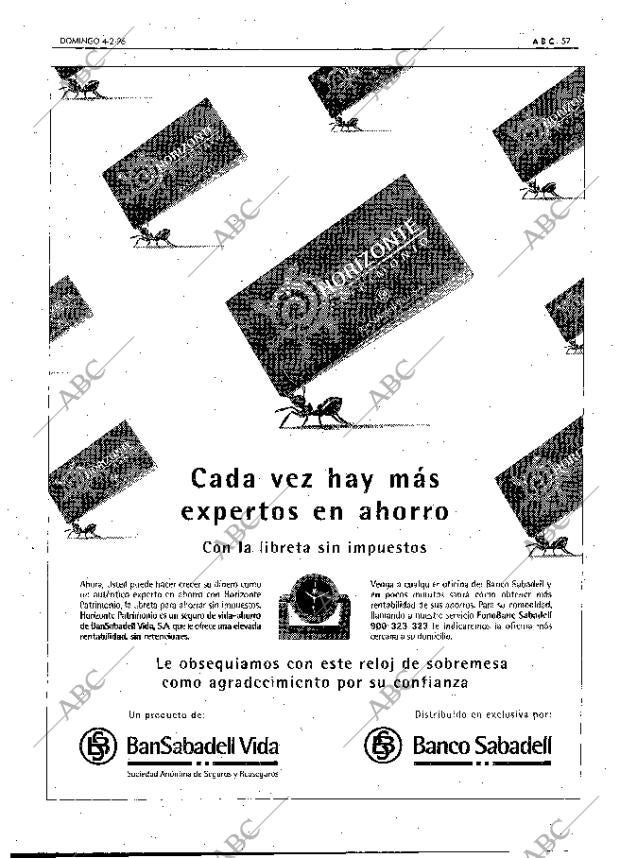 ABC MADRID 04-02-1996 página 57