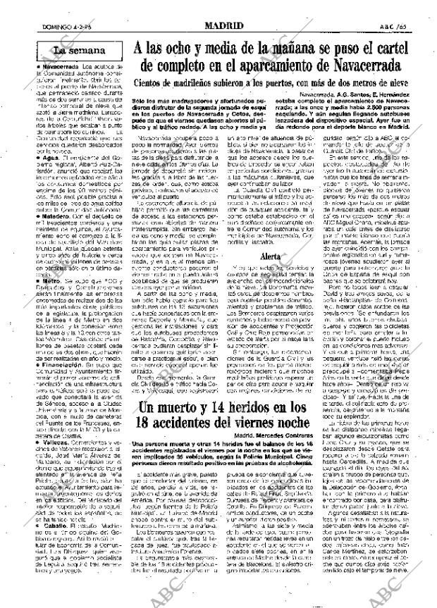 ABC MADRID 04-02-1996 página 65