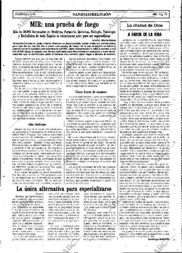 ABC MADRID 04-02-1996 página 79