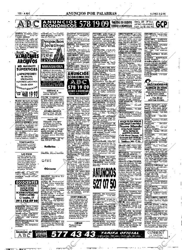ABC MADRID 05-02-1996 página 100