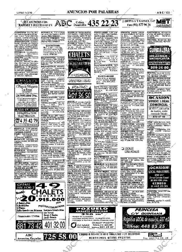 ABC MADRID 05-02-1996 página 103