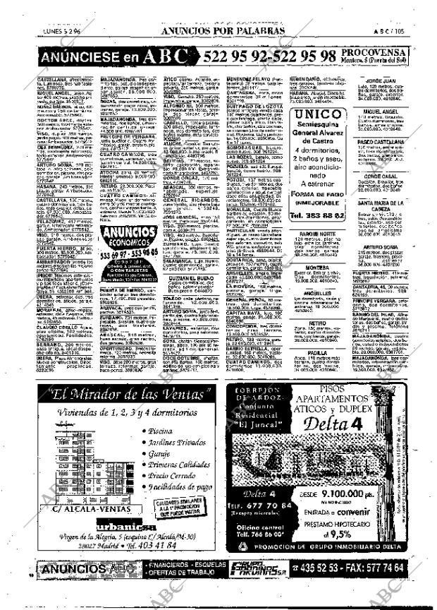 ABC MADRID 05-02-1996 página 105