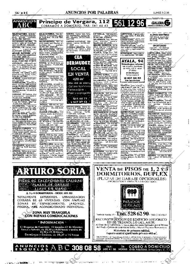 ABC MADRID 05-02-1996 página 106