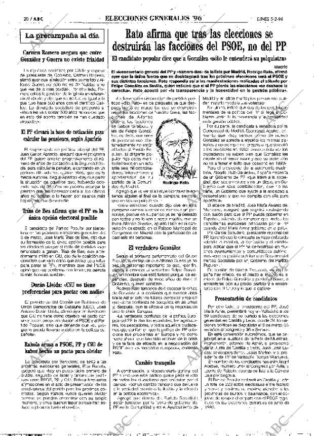 ABC MADRID 05-02-1996 página 20