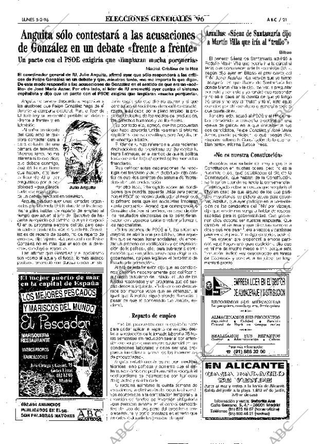 ABC MADRID 05-02-1996 página 21