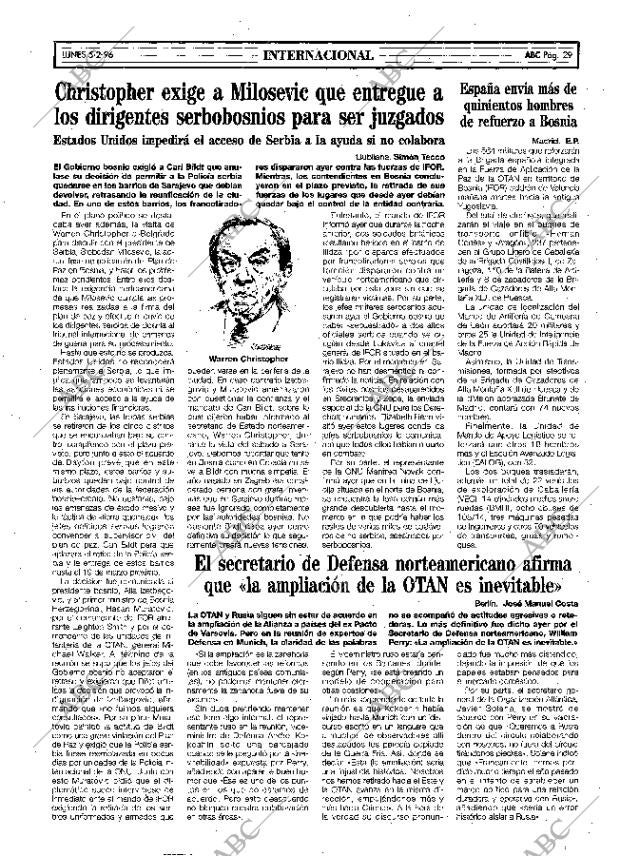 ABC MADRID 05-02-1996 página 29