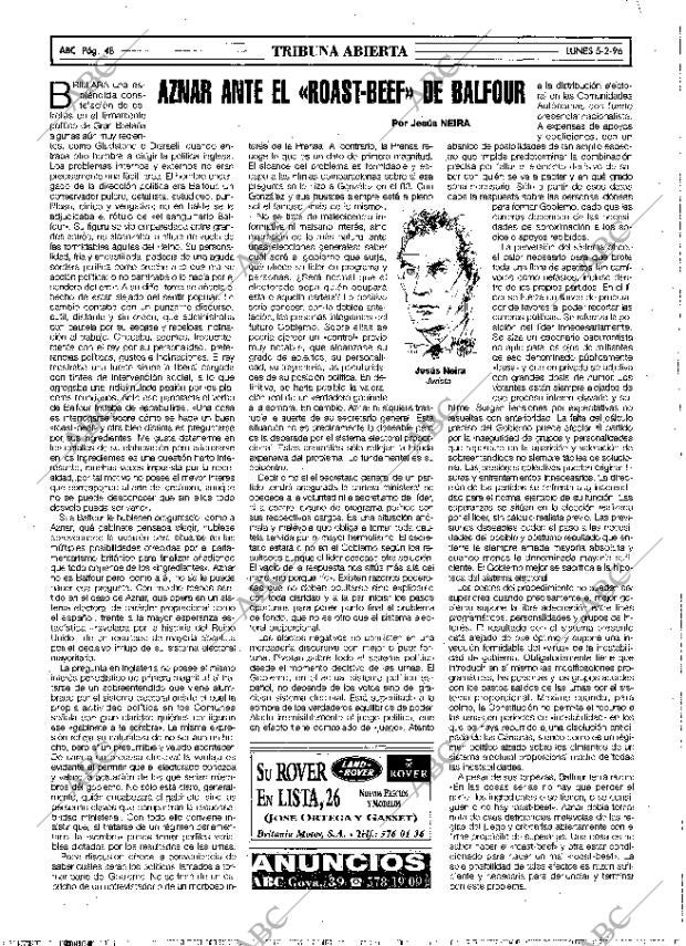 ABC MADRID 05-02-1996 página 48