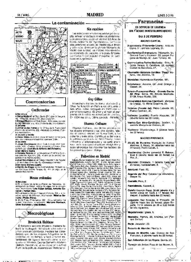 ABC MADRID 05-02-1996 página 58