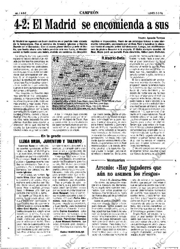 ABC MADRID 05-02-1996 página 68