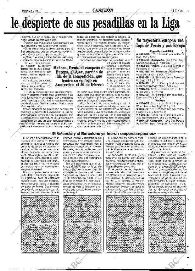 ABC MADRID 05-02-1996 página 75