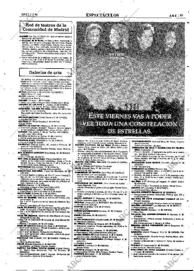 ABC MADRID 05-02-1996 página 89