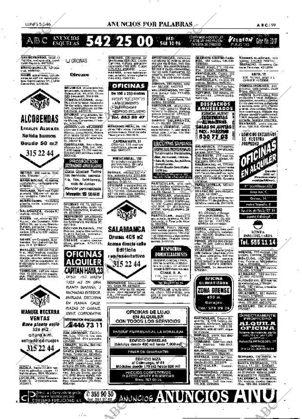 ABC MADRID 05-02-1996 página 99