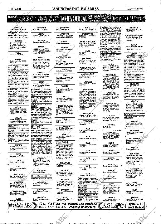 ABC MADRID 06-02-1996 página 106