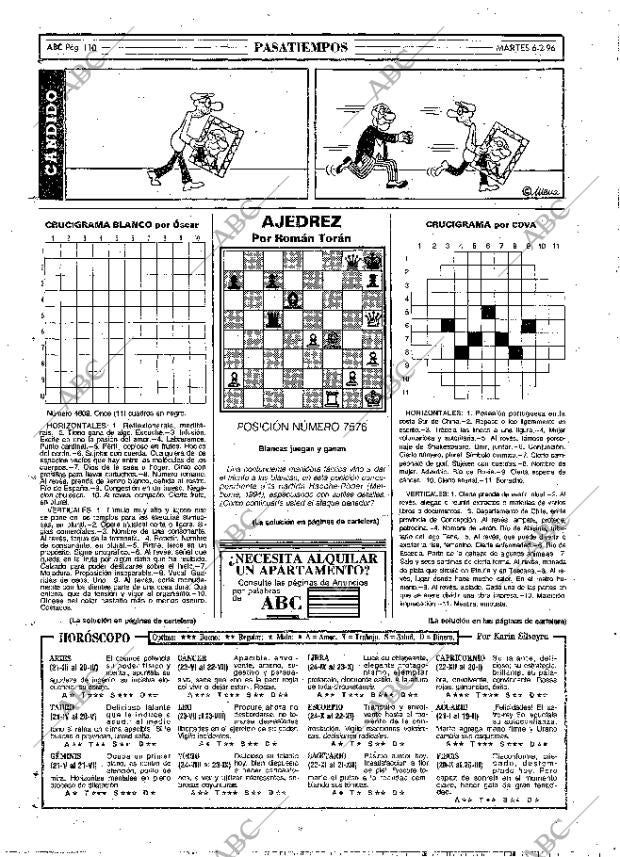 ABC MADRID 06-02-1996 página 110