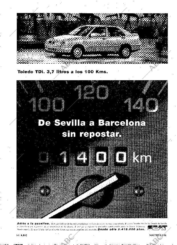 ABC MADRID 06-02-1996 página 14