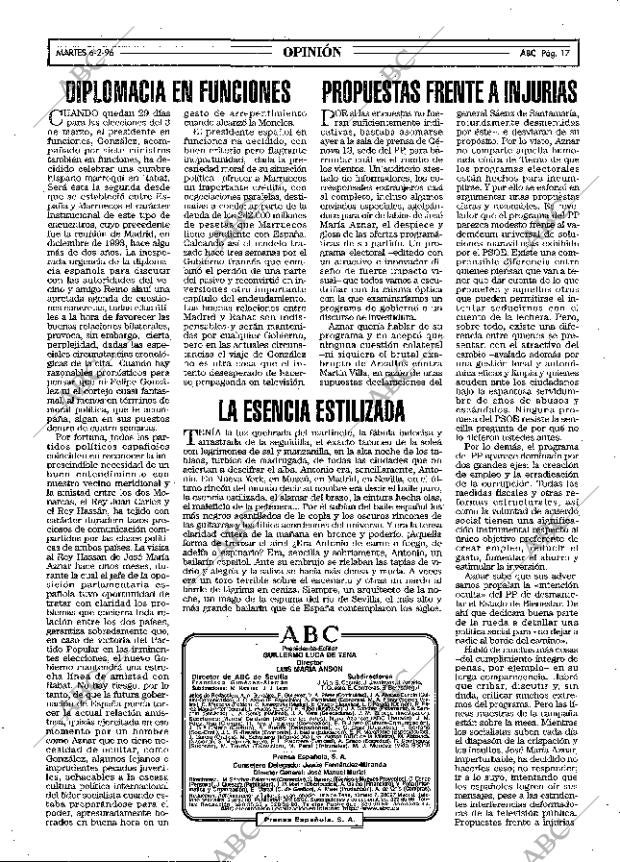 ABC MADRID 06-02-1996 página 17