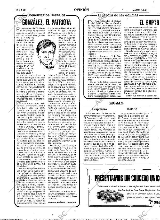 ABC MADRID 06-02-1996 página 18