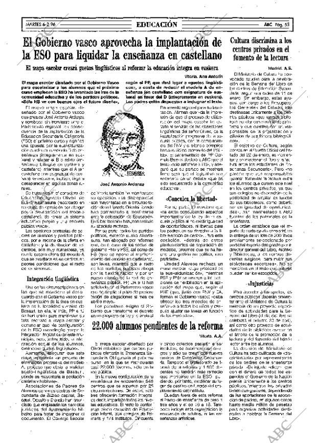 ABC MADRID 06-02-1996 página 55