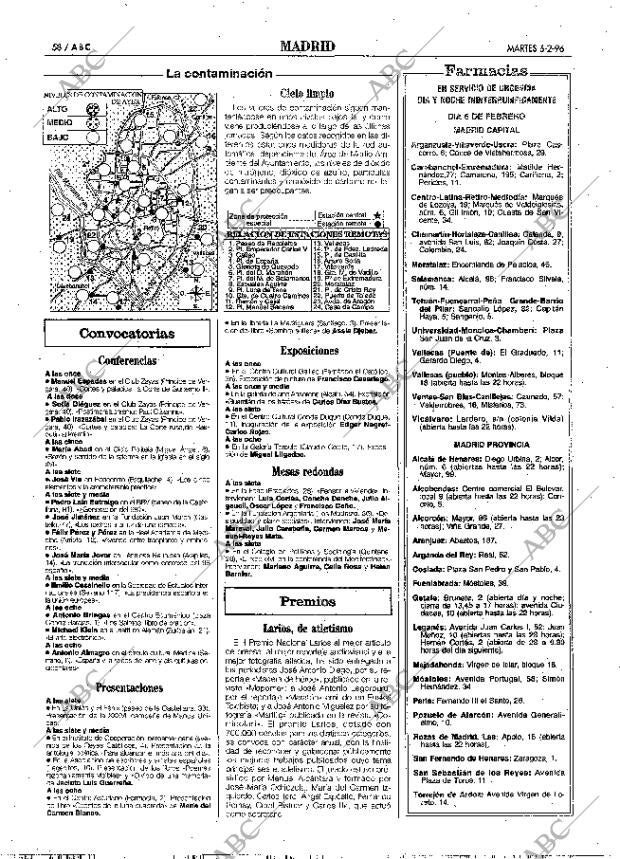ABC MADRID 06-02-1996 página 58