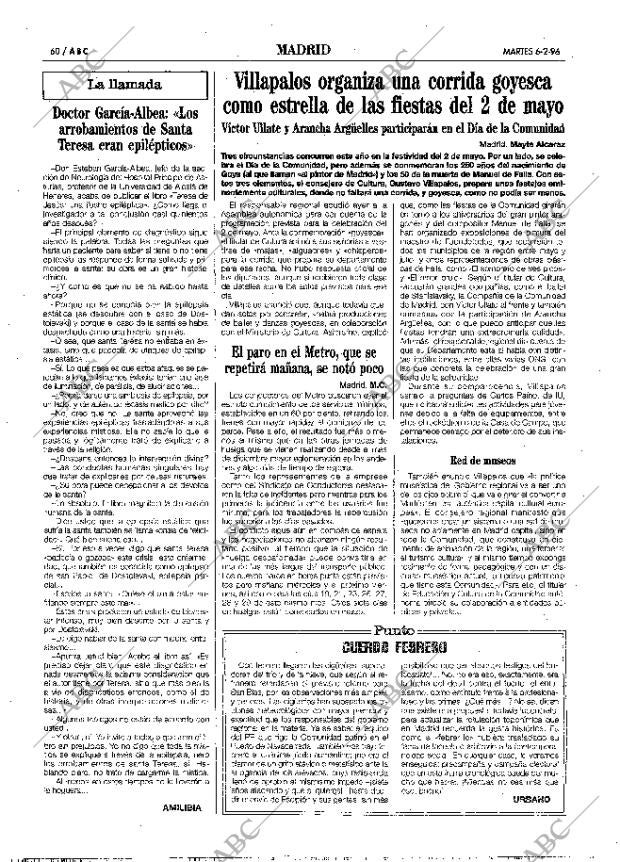 ABC MADRID 06-02-1996 página 60