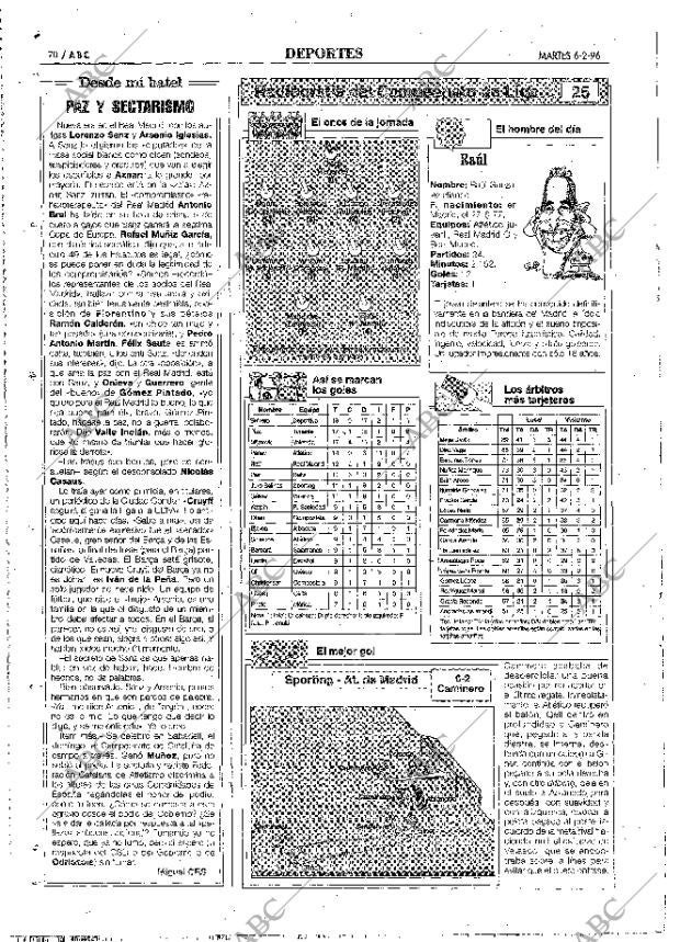 ABC MADRID 06-02-1996 página 70