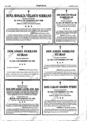 ABC MADRID 06-02-1996 página 84