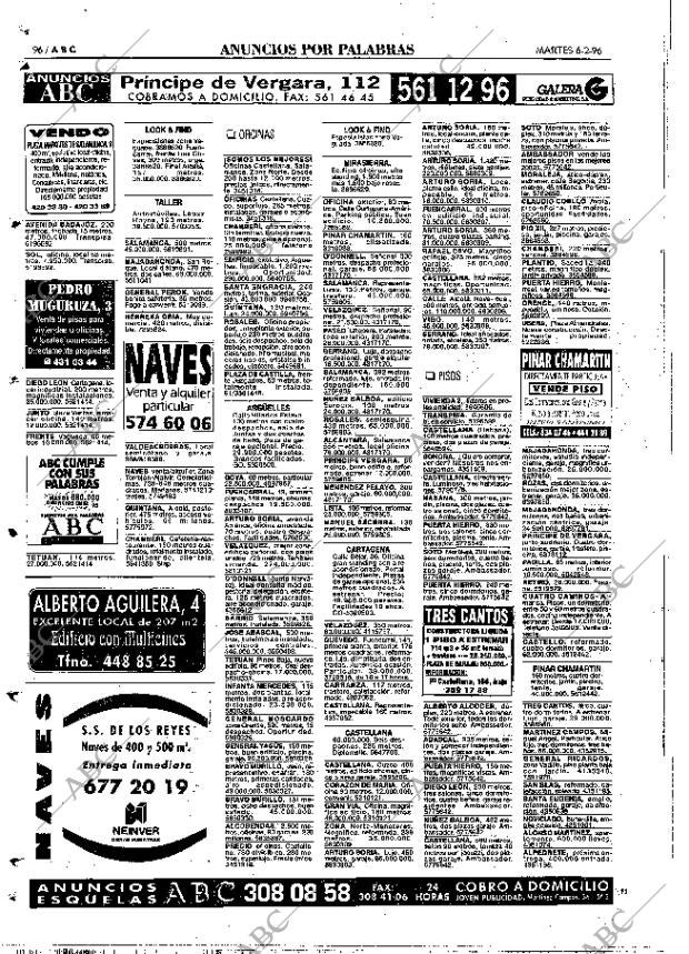 ABC MADRID 06-02-1996 página 96