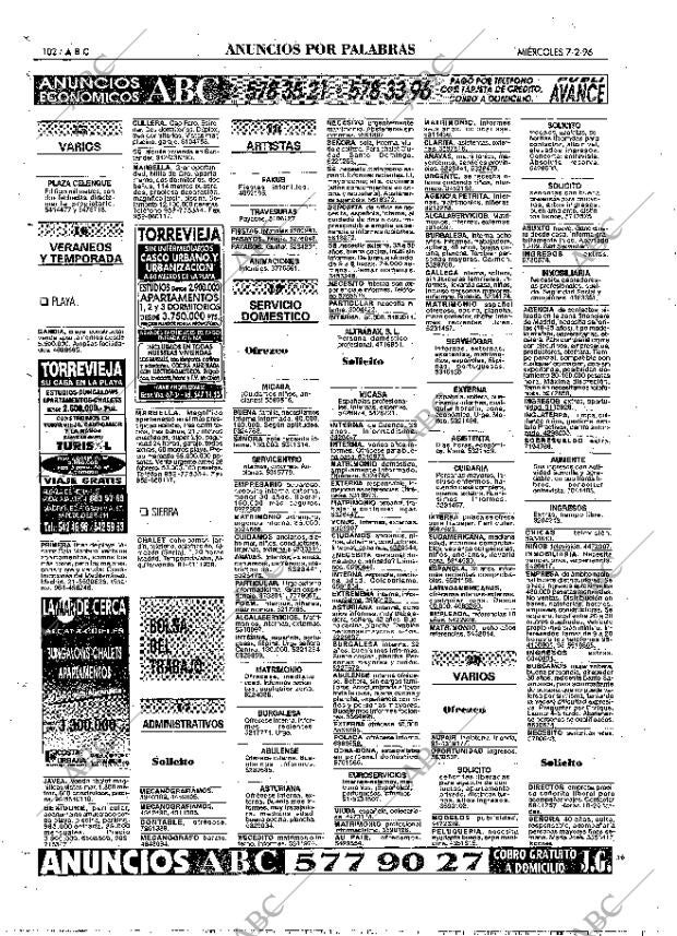 ABC MADRID 07-02-1996 página 102