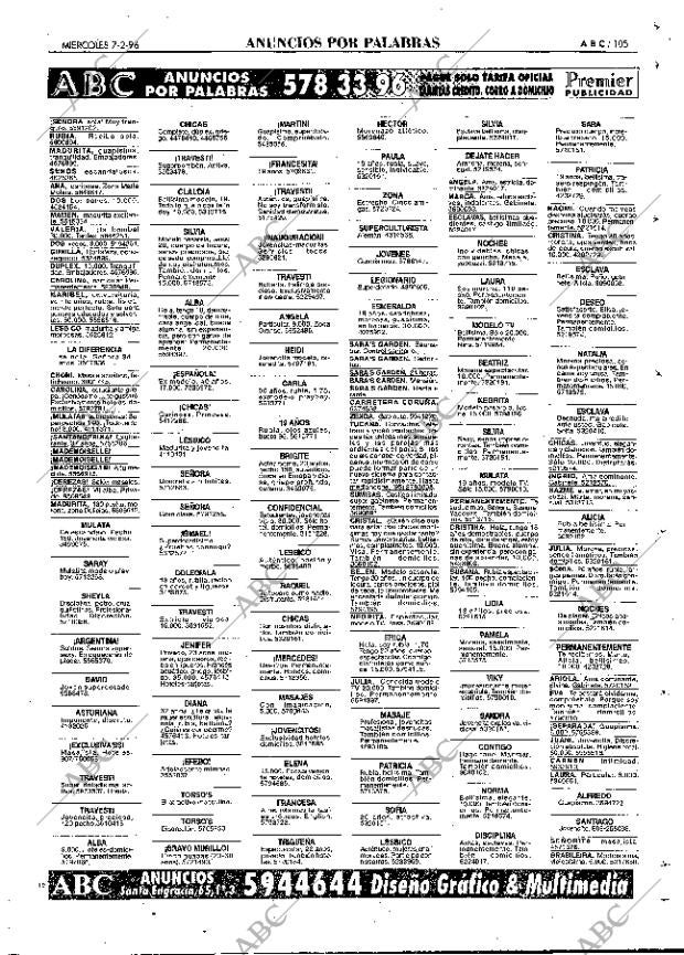 ABC MADRID 07-02-1996 página 105