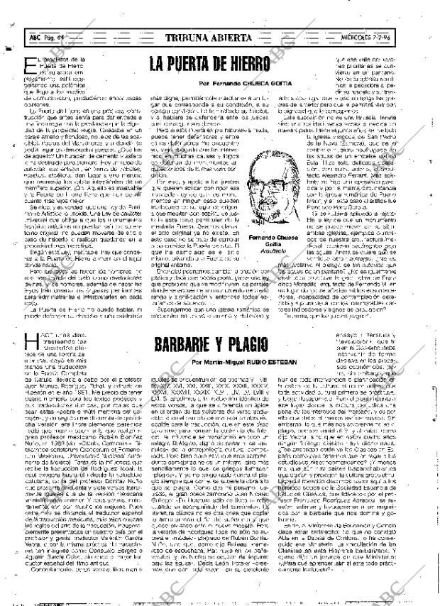 ABC MADRID 07-02-1996 página 64