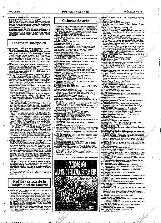 ABC MADRID 07-02-1996 página 80