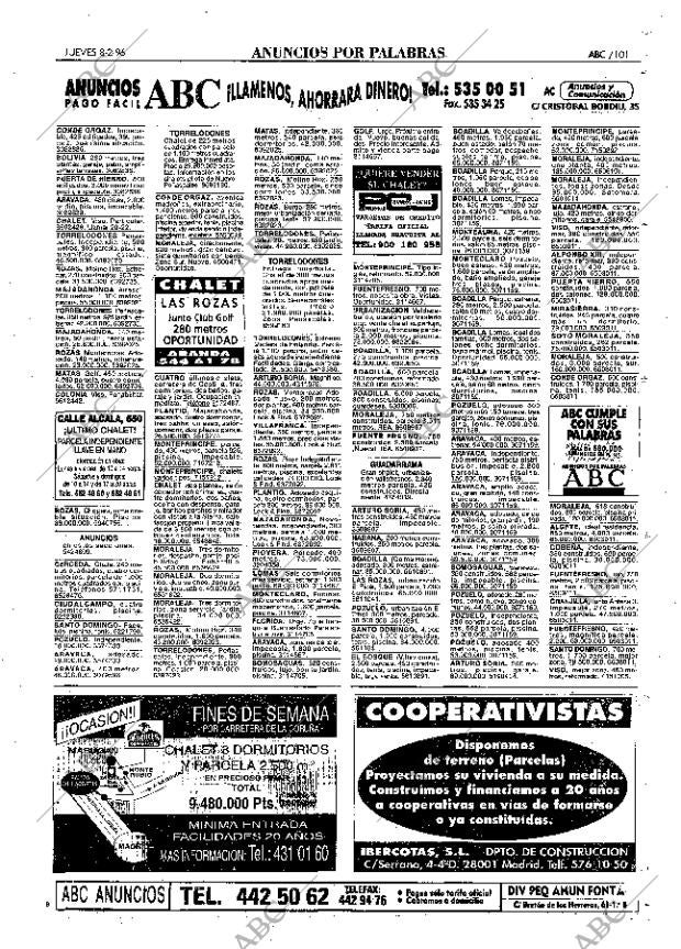 ABC MADRID 08-02-1996 página 101