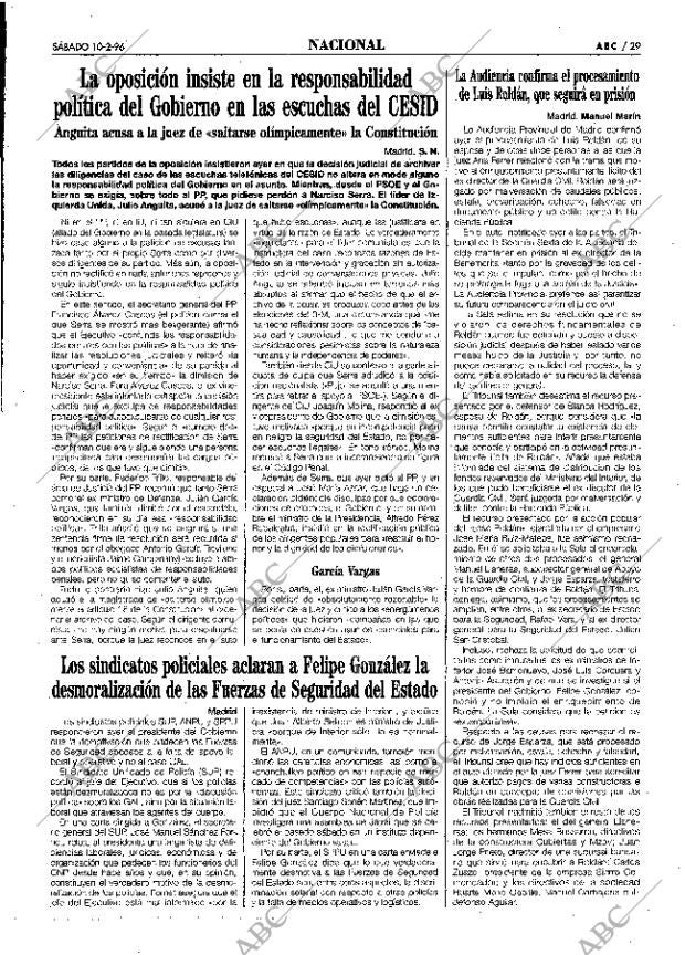 ABC MADRID 10-02-1996 página 29