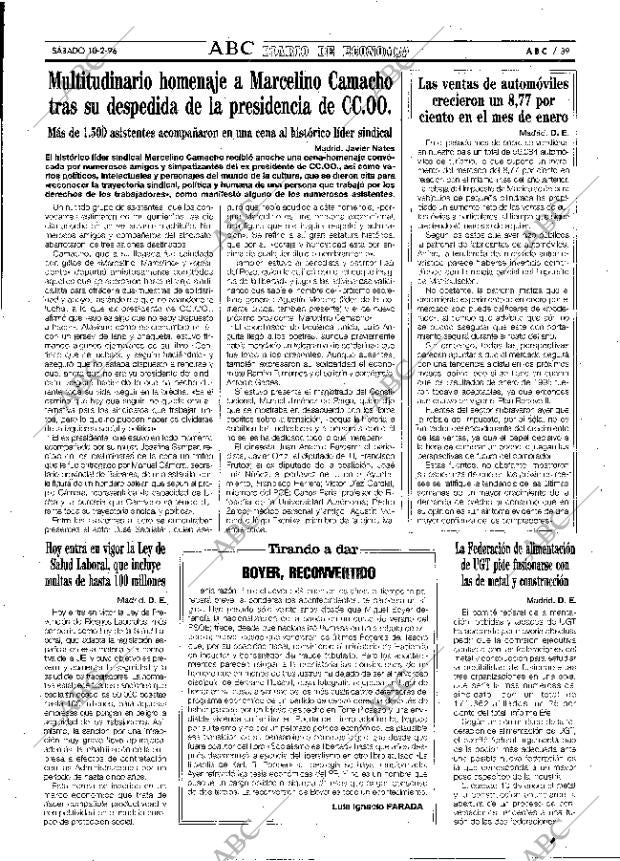 ABC MADRID 10-02-1996 página 39