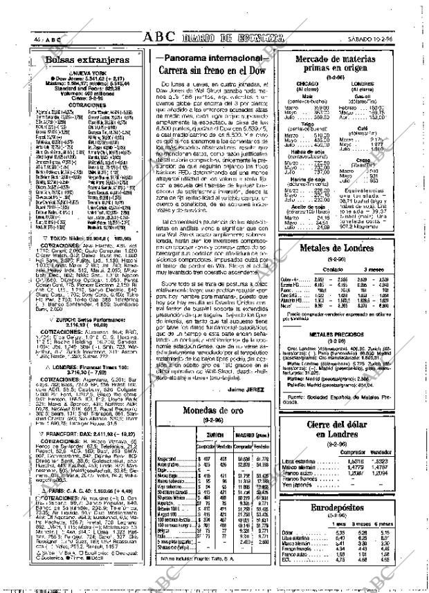 ABC MADRID 10-02-1996 página 46
