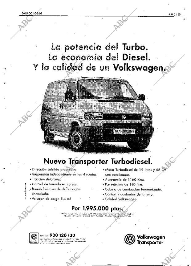 ABC MADRID 10-02-1996 página 59